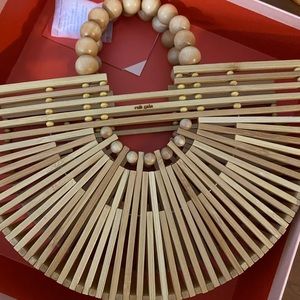 Cult Gaia mini ark handbag